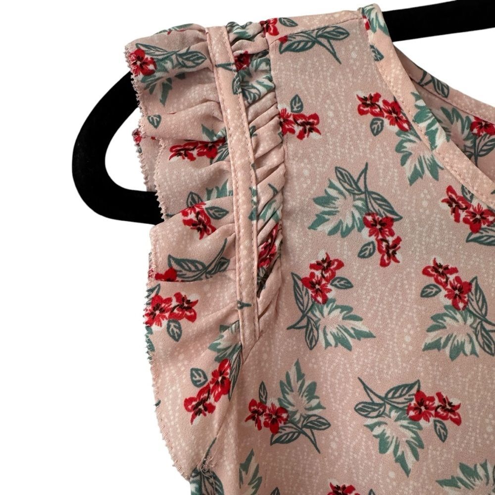 Loft Petite Small Spring Leaf Flutter Shell Flora… - image 3